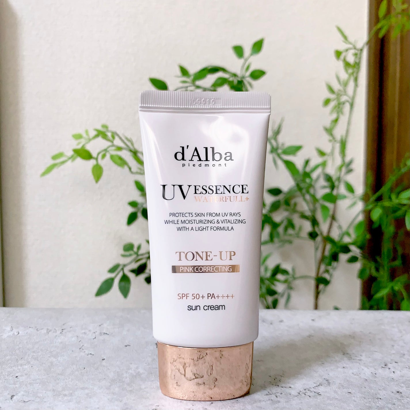 ウォータフルトーンアップサンクリーム/ダルバ/日焼け止めクリームを使ったクチコミ(1枚目)