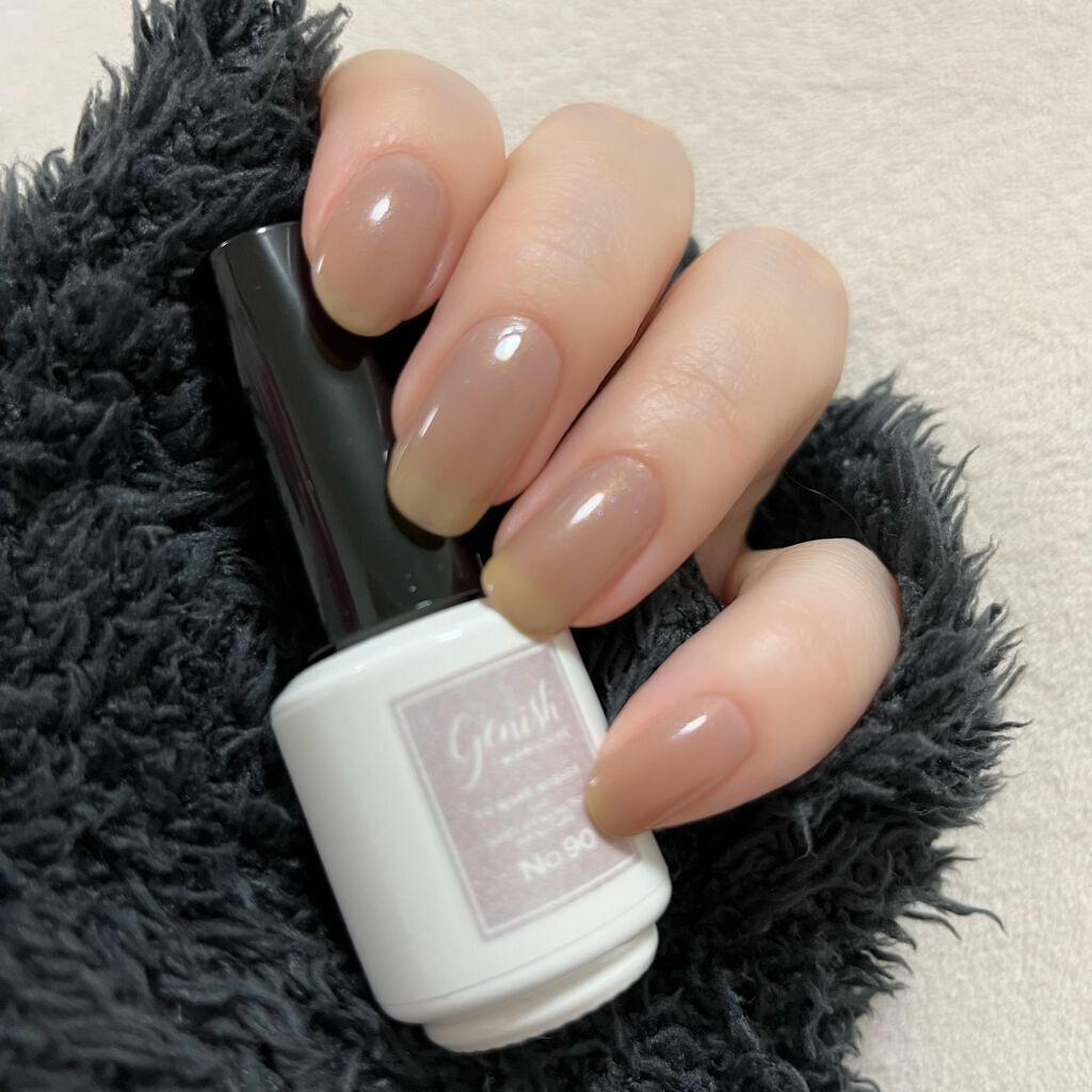 ジーニッシュ No.35 MELLOW メロウ/ジーニッシュマニキュア/マニキュアを使ったクチコミ（3枚目）