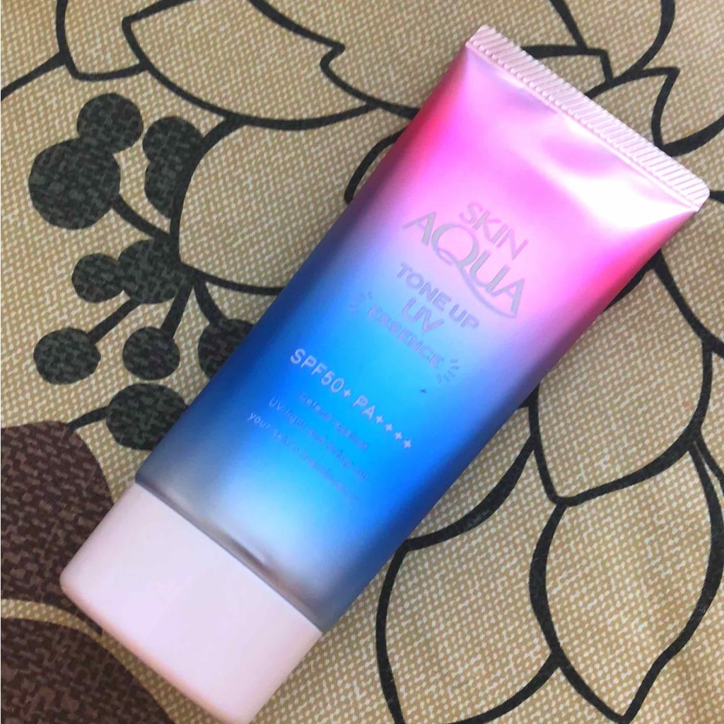 スキンアクア トーンアップUVエッセンス/スキンアクア/日焼け止めクリームを使ったクチコミ（1枚目）