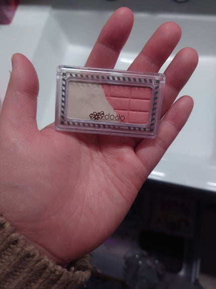 チョコチーク/ドド/パウダーチークを使ったクチコミ(1枚目)