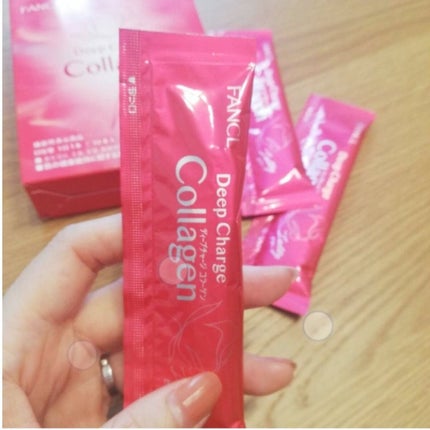 ディープチャージ  コラーゲン スティックゼリー/ファンケル/美容サプリメントを使ったクチコミ(3枚目)
