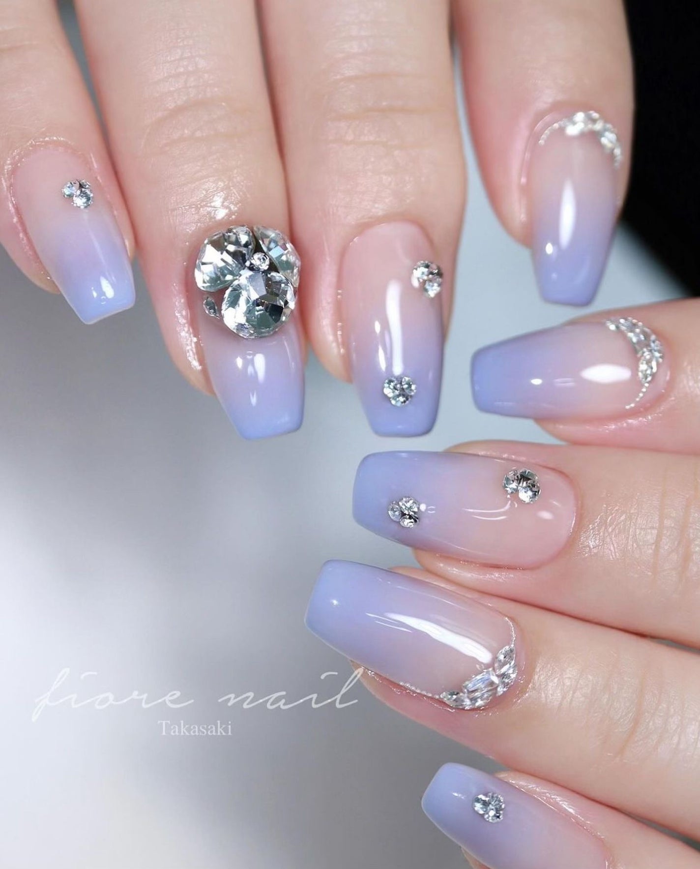 リアジェル on LIPS 「使用アイテム@reagel.nail・S055シアーブルー・S..」(1枚目)