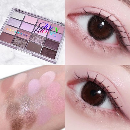 ソフトブラーリングアイパレット/wakemake/アイシャドウパレットを使ったクチコミ(4枚目)