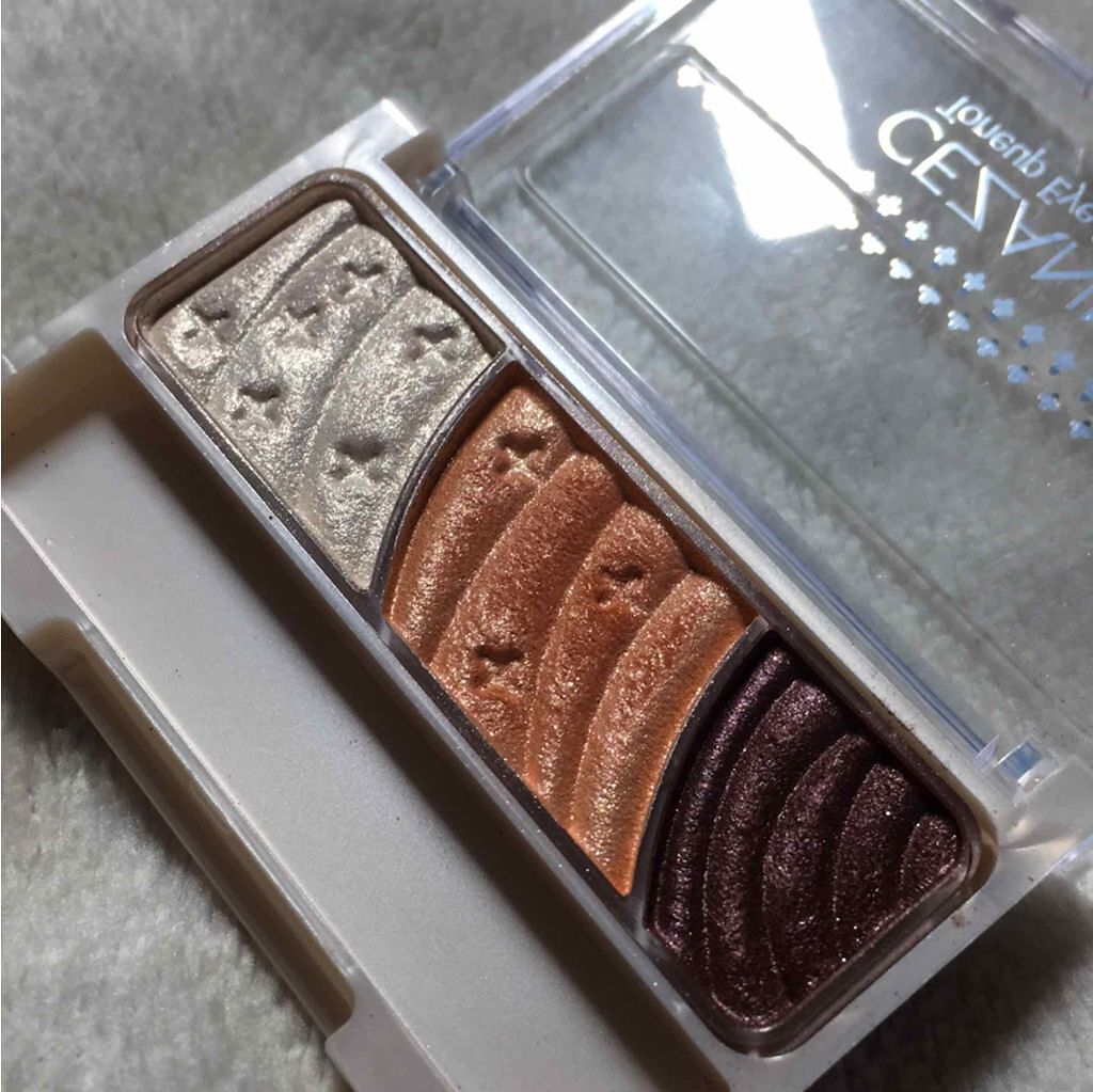 トーンアップアイシャドウ/CEZANNE/アイシャドウパレットを使ったクチコミ(1枚目)