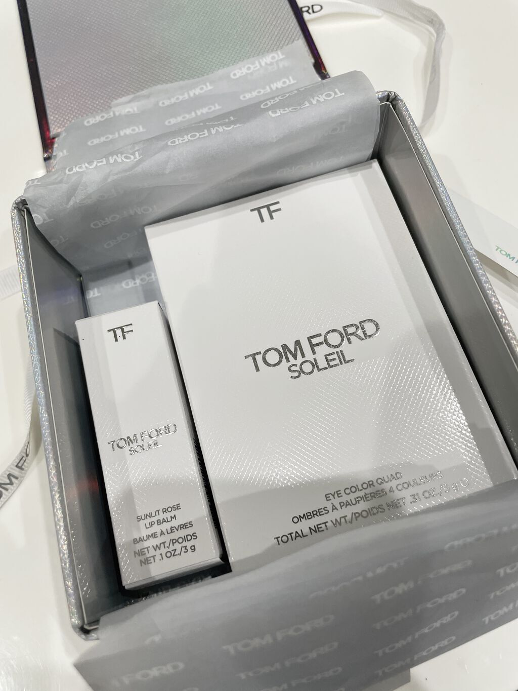 サンリット ローズ リップ バーム/TOM FORD BEAUTY/リップケアを使ったクチコミ（3枚目）