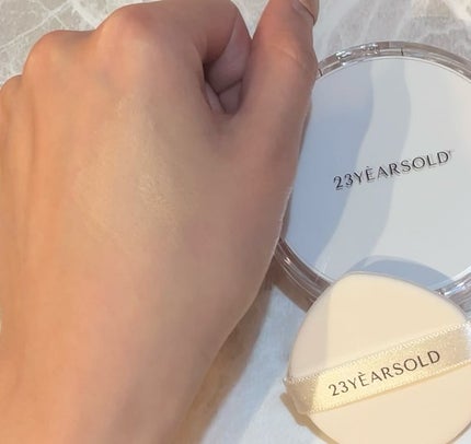 ハートリーフシーンカバークッション/23years old/クッションファンデーションを使ったクチコミ(4枚目)