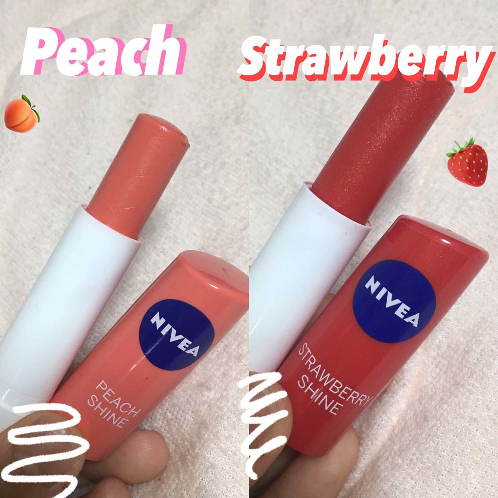 ジェジュン愛用 Nivea Peach Strawberry ストロベリー ニベア ピーチ リップ ２個 ストア ニベア