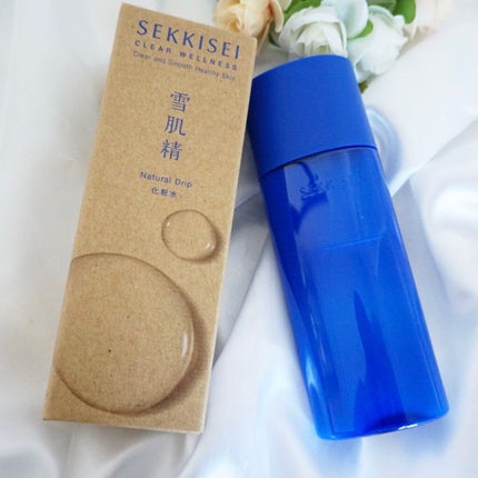 クリアウェルネス ナチュラル ドリップ/雪肌精/化粧水を使ったクチコミ(1枚目)