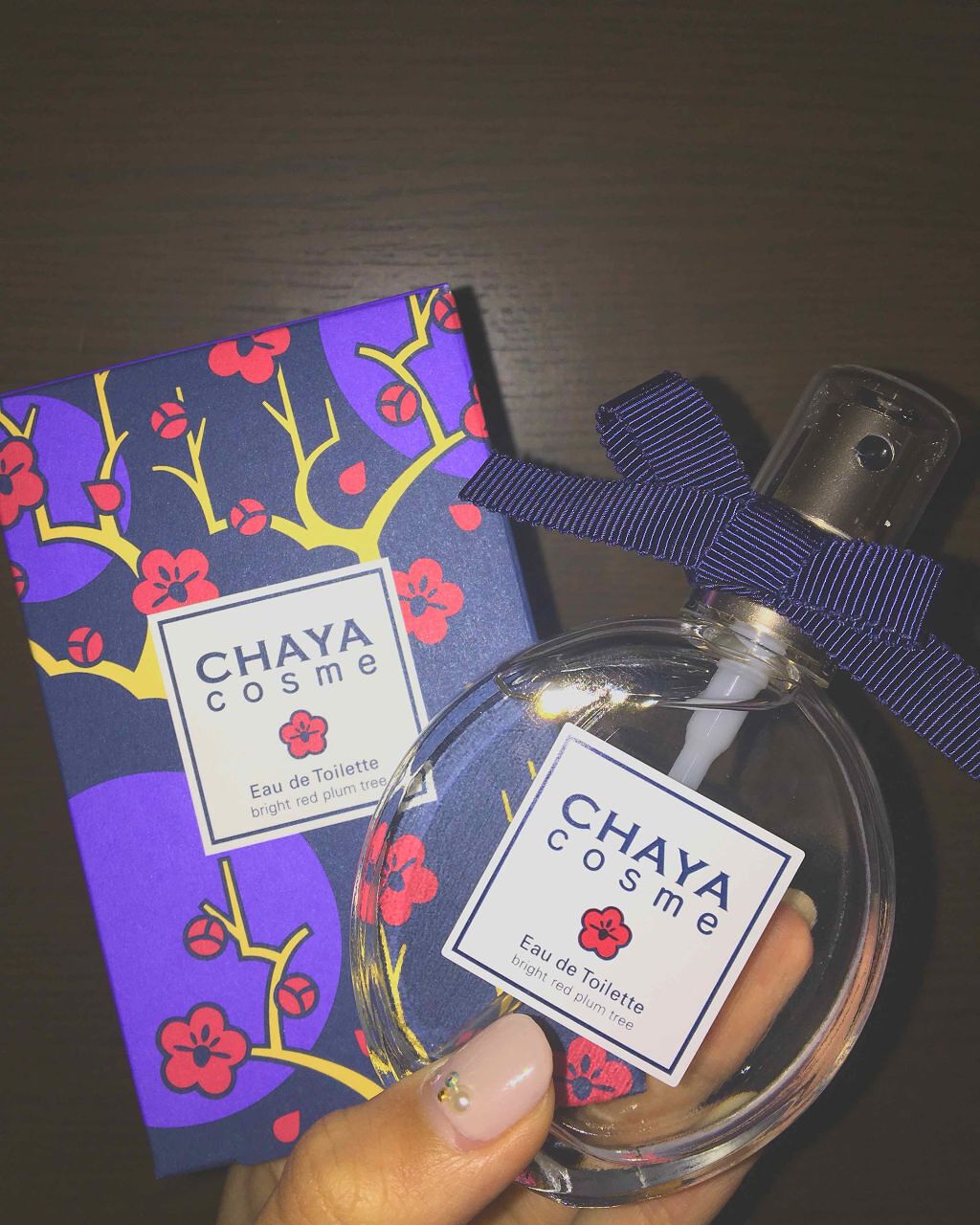 CHAYA cosme オードトワレ 紅い梅の香り/箔座/香水(レディース)を使ったクチコミ（1枚目）