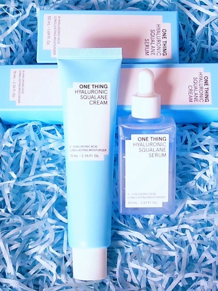 ヒアルロニックスクワランクリーム/ONE THING/フェイスクリームを使ったクチコミ(9枚目)