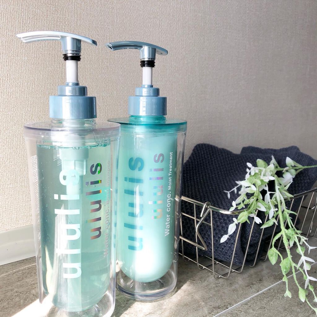 ウォーターコンク モイストシャンプー/ヘアトリートメント/ululis/市販シャンプーを使ったクチコミ(1枚目)