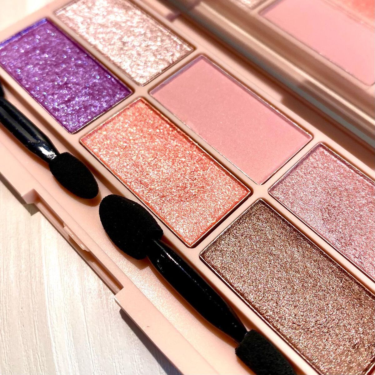 イロアソビ 6色アイパレット IR6E-03 モーヴ系/iroasobi/アイシャドウパレットを使ったクチコミ（3枚目）