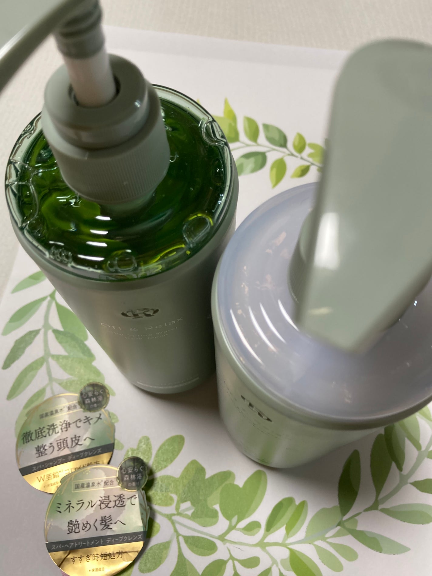 スパ・シャンプー/ヘアトリートメント ディープクレンズ/Off&Relax/市販シャンプーを使ったクチコミ(5枚目)