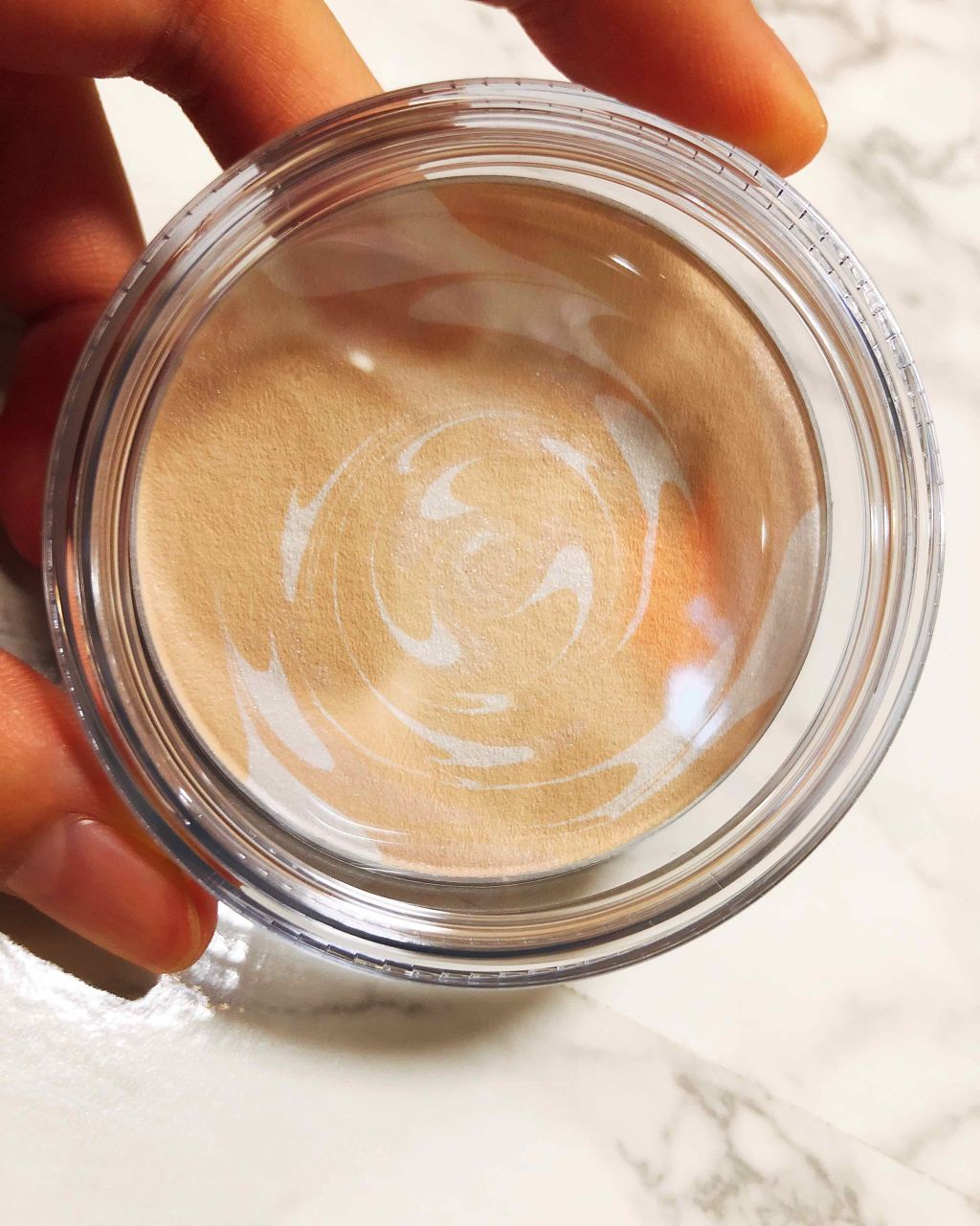 ルースパウダー・プレストタイプ(旧)/無印良品/プレストパウダーを使ったクチコミ(1枚目)