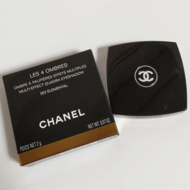 レ キャトル オンブル 352 エレメンタル/CHANEL/アイシャドウパレットの画像