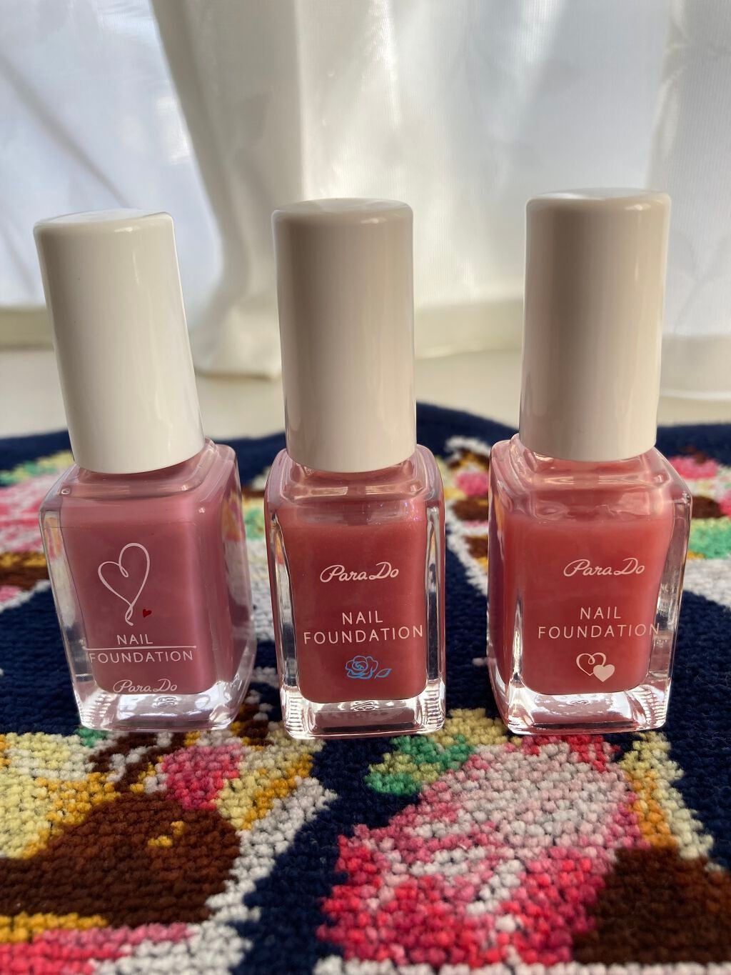 ネイルファンデーション/パラドゥ/マニキュアを使ったクチコミ(1枚目)