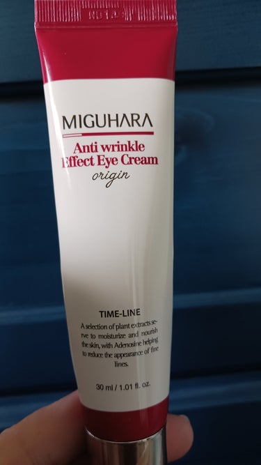 MIGUHARA Anti wrinkle Effect Eye Cream originのクチコミ「【MIGUHARA】  Anti wrinkle Effect Eye Cream origi.....」（1枚目）