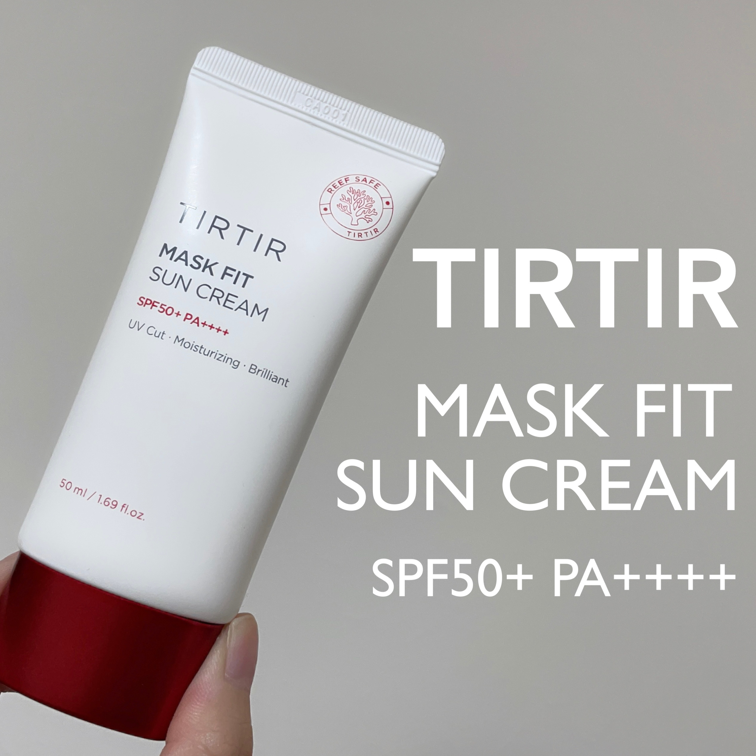 マスクフィットサンクリーム/TIRTIR(ティルティル)/日焼け止めクリームを使ったクチコミ（2枚目）