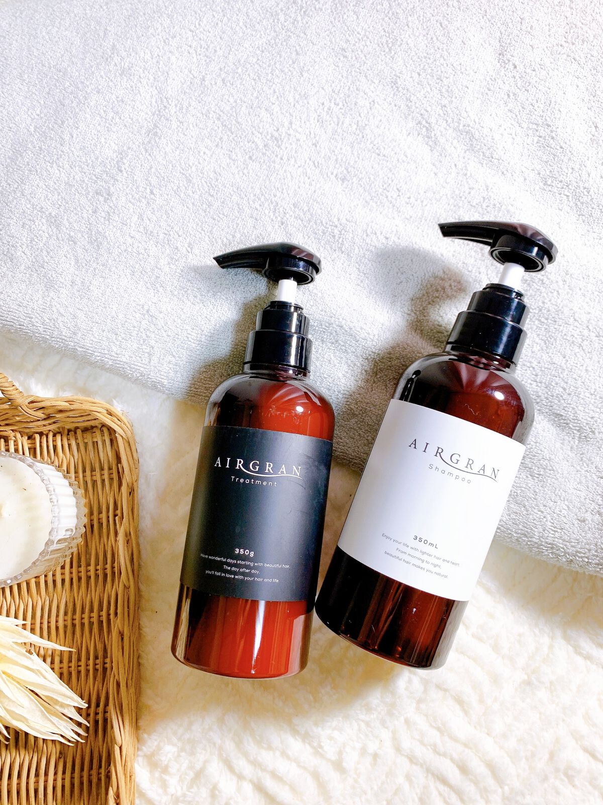 ナチュラルストレートシャンプー&トリートメント/AIRGRAN/市販シャンプーを使ったクチコミ(9枚目)