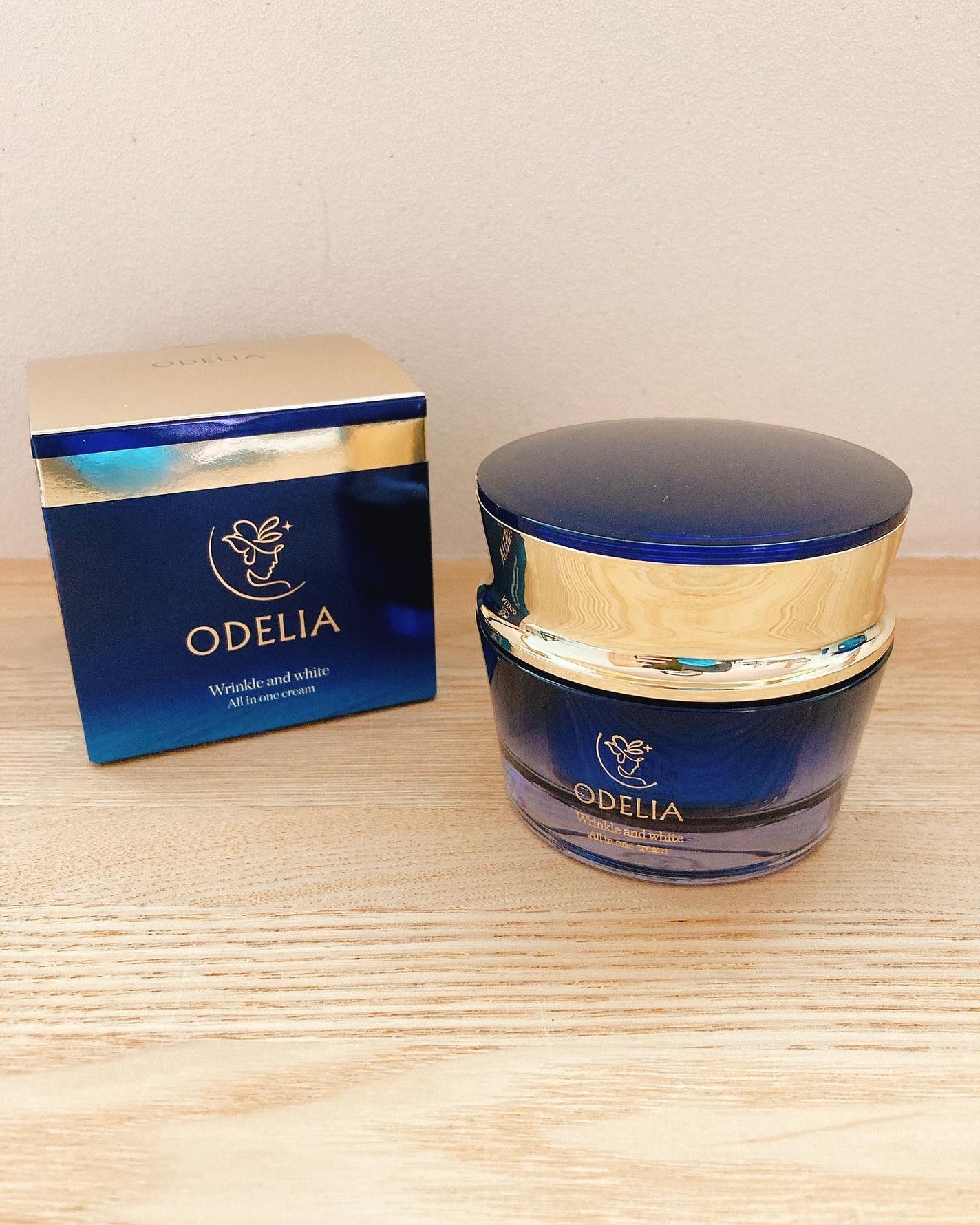 リンクル&ホワイト オールインワンクリーム/ODELIA/オールインワン化粧品を使ったクチコミ(1枚目)