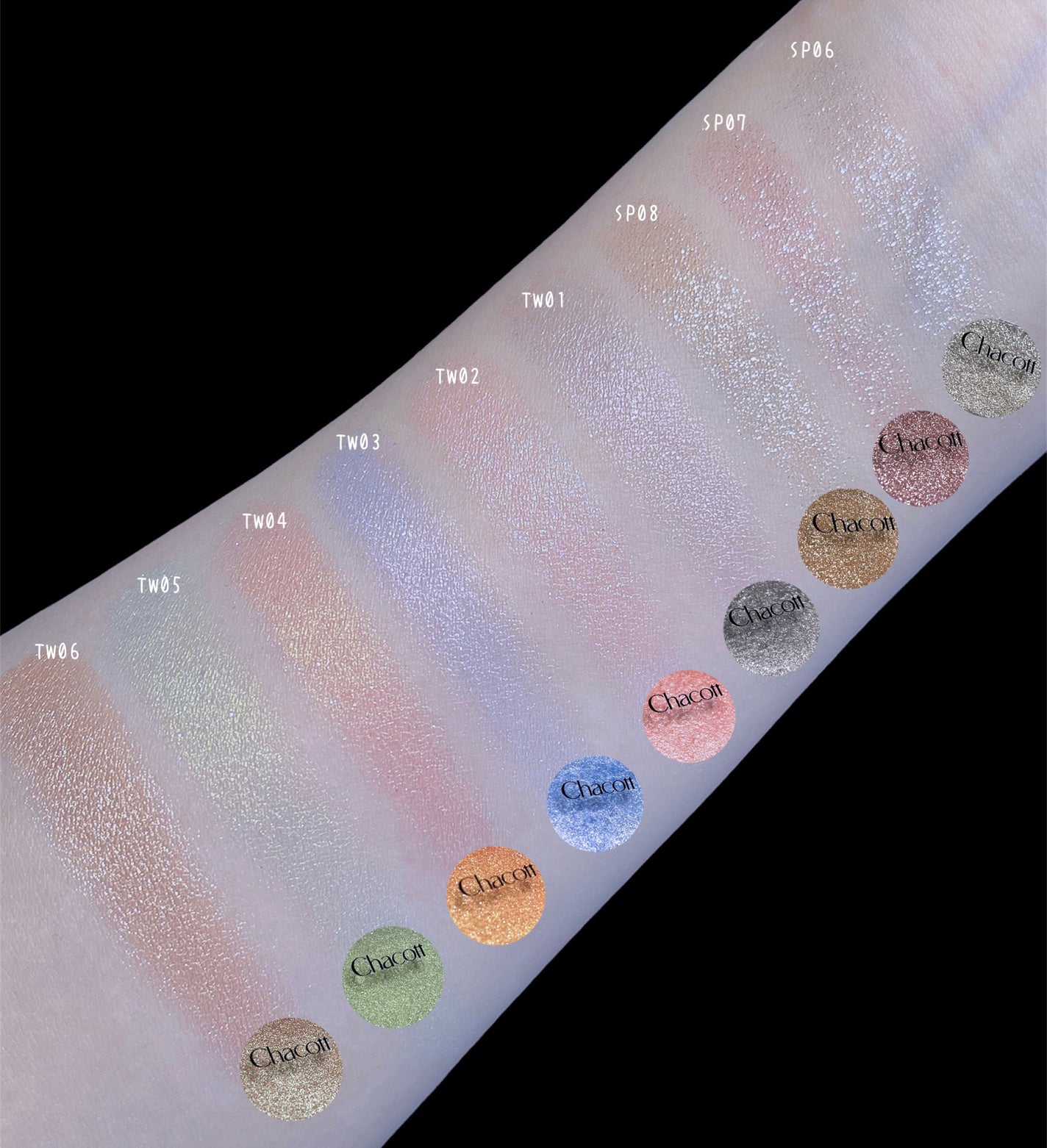 マルチカラーバリエーション トゥインクル/チャコット・コスメティクス/単色アイシャドウを使ったクチコミ(8枚目)