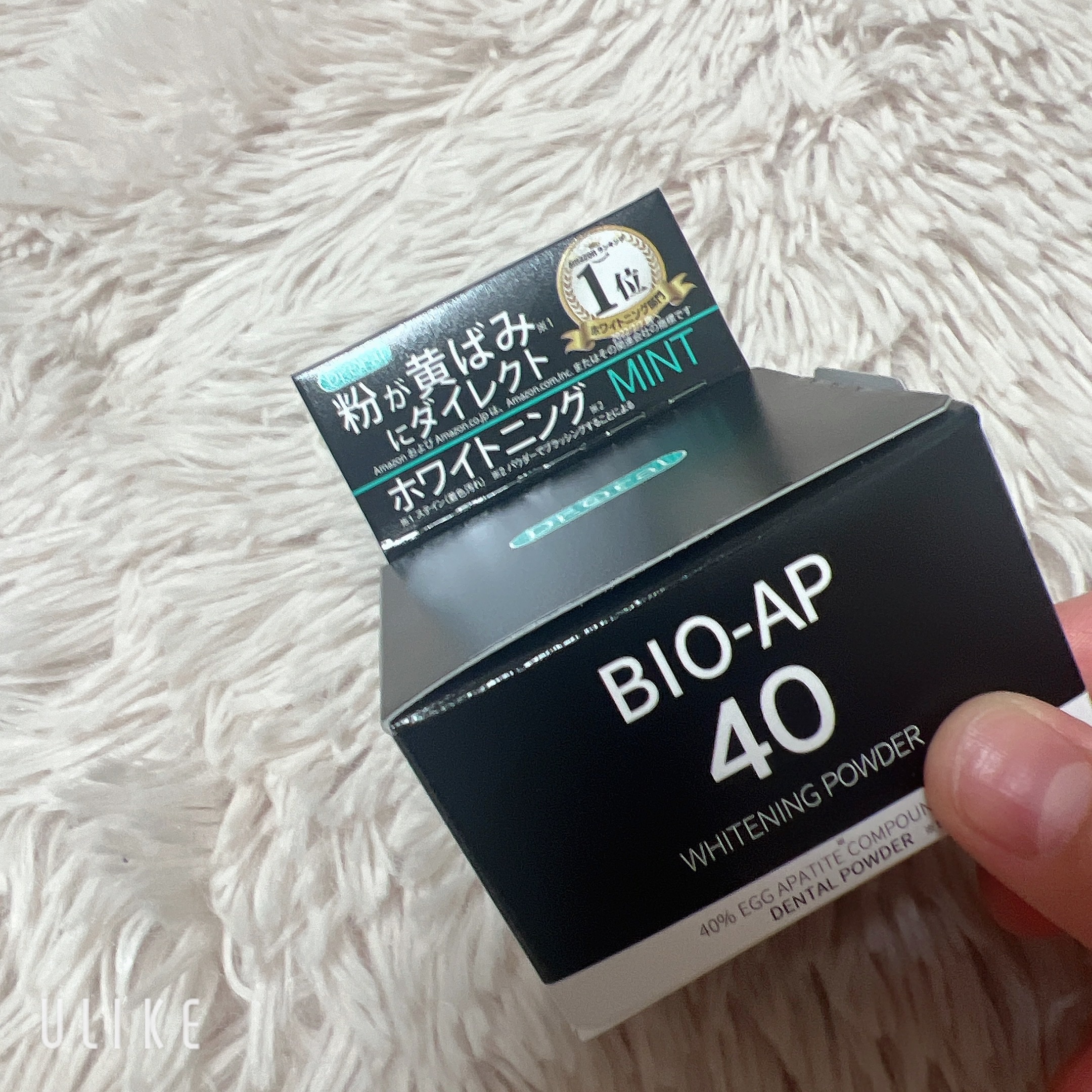 ホワイトニングパウダー ミント/Dr.Oral/歯磨き粉を使ったクチコミ（1枚目）