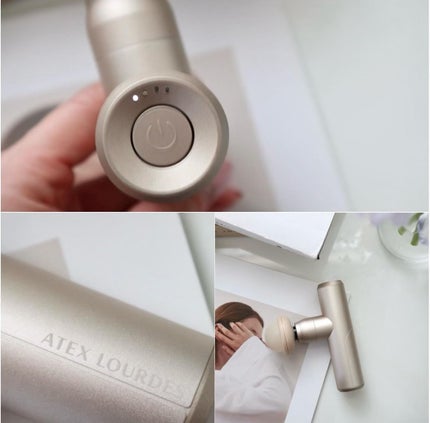 モノルルド リリースガン プラスアーム/ルルド/マッサージガンを使ったクチコミ(3枚目)