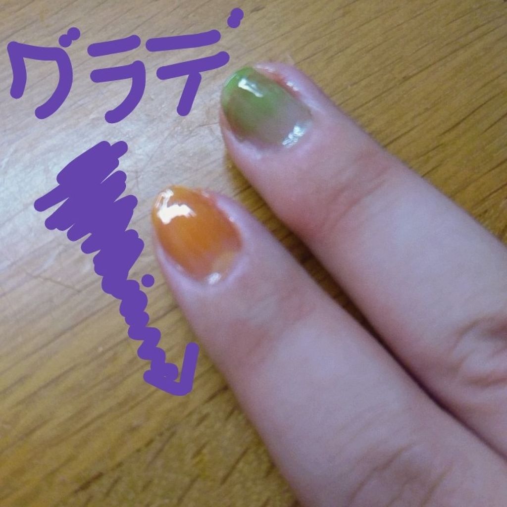 ネイルホリック Juicy color/ネイルホリック/マニキュアを使ったクチコミ（2枚目）
