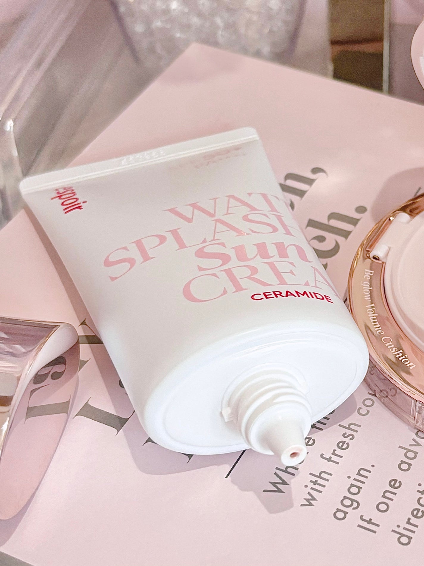 ウォータースプラッシュサンクリーム セラミド/espoir/日焼け止めクリームを使ったクチコミ(4枚目)