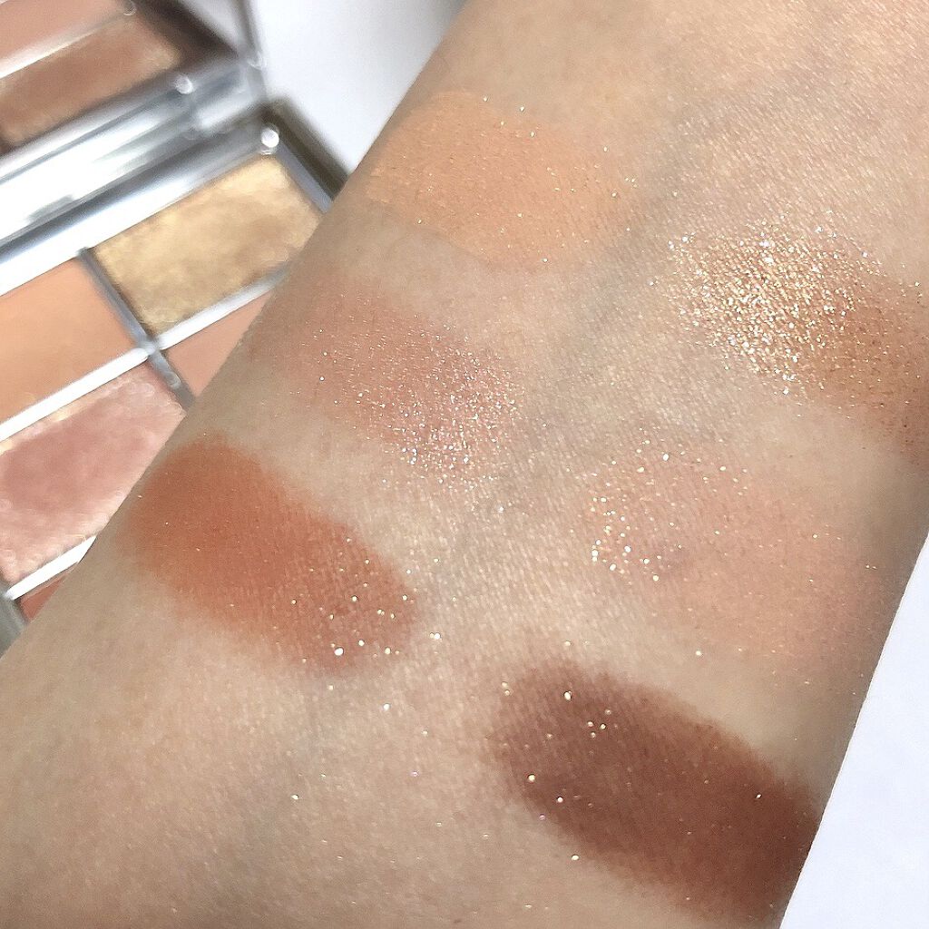 アイ ヴィーガン シアーパレット/AMUSE/アイシャドウパレットを使ったクチコミ（3枚目）