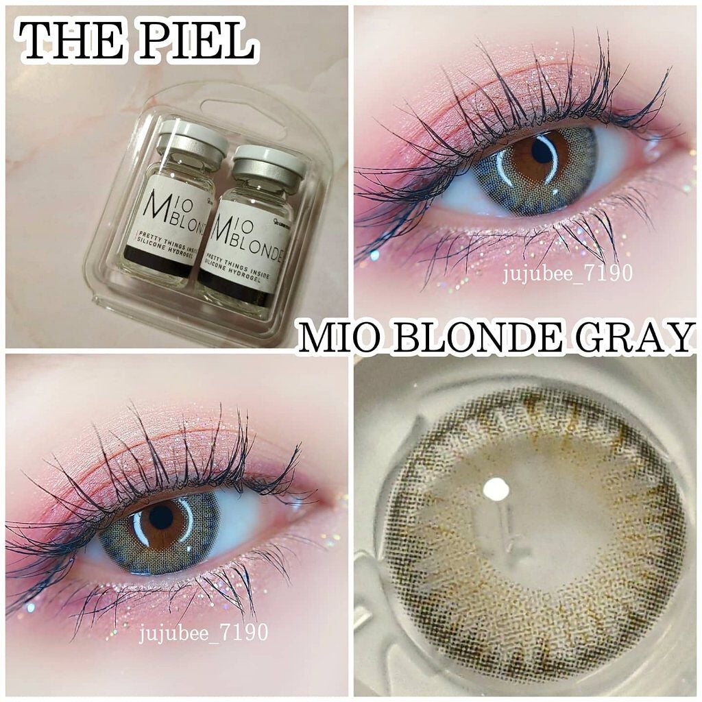 ミオブロンド 6month/THEPIEL/カラーコンタクトレンズを使ったクチコミ(1枚目)