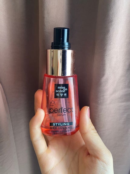スタイリングセラム/miseenscene/ヘアオイルを使ったクチコミ(1枚目)
