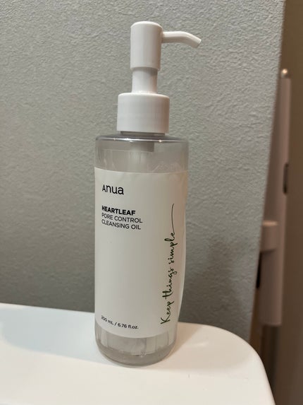 ドクダミ ポアコントロールクレンジングオイル/Anua/オイルクレンジングを使ったクチコミ(1枚目)