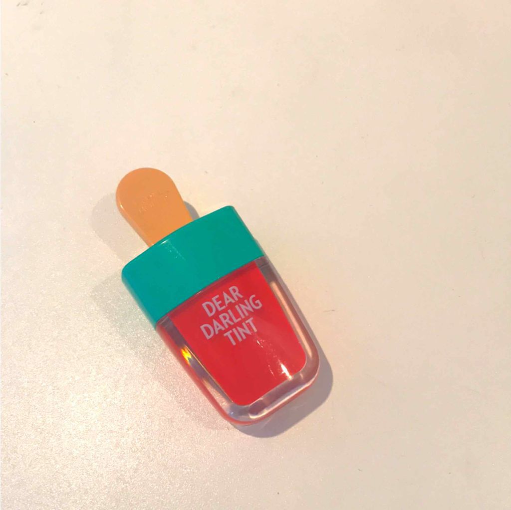 ディアダーリン ウォータージェルティント (アイスティント)/ETUDE/口紅を使ったクチコミ(1枚目)