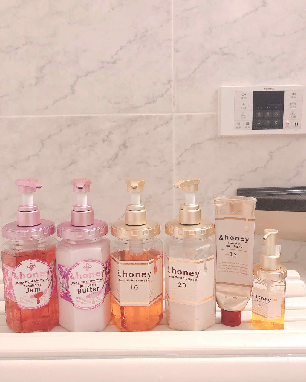 ディープモイスト シャンプー1.0/ヘアトリートメント2.0/&honey/市販シャンプーを使ったクチコミ(1枚目)