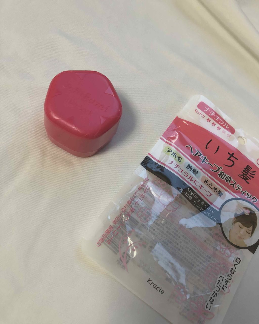 ヘアキープ和草スティック(ナチュラル)/いち髪/ヘアバームを使ったクチコミ(1枚目)