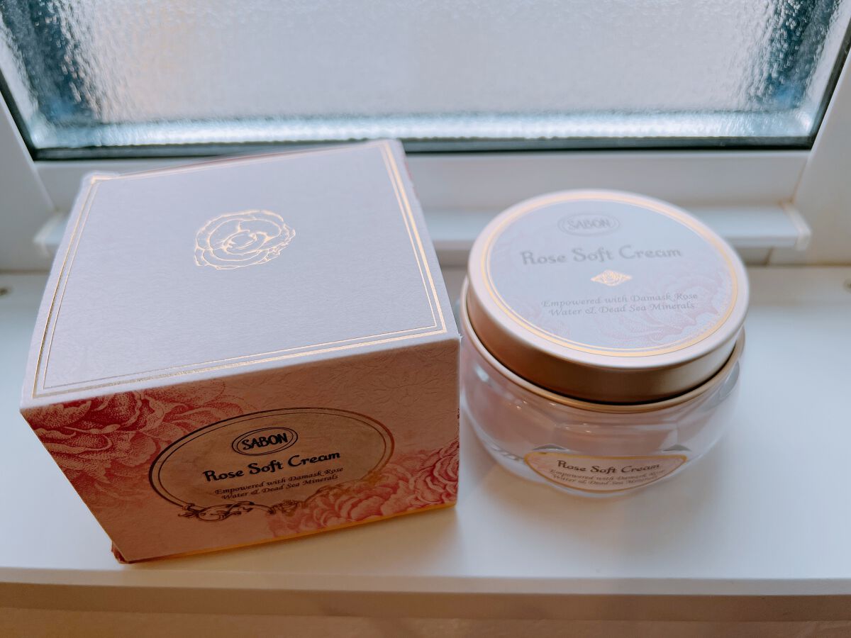 ローズソフトクリーム/SABON/フェイスクリームを使ったクチコミ（2枚目）