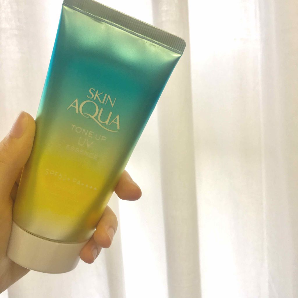 スキンアクア トーンアップUVエッセンス/スキンアクア/日焼け止めクリームを使ったクチコミ（1枚目）