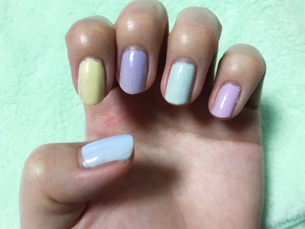 ネイルホリック リミテッドカラー Popping Sugar/ネイルホリック/マニキュアを使ったクチコミ(1枚目)