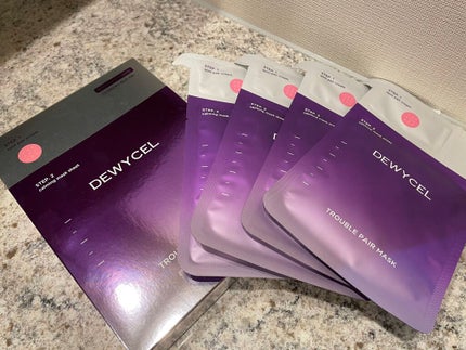 トラブルペアーマスク/DEWYCEL/シートマスク・パックを使ったクチコミ(1枚目)