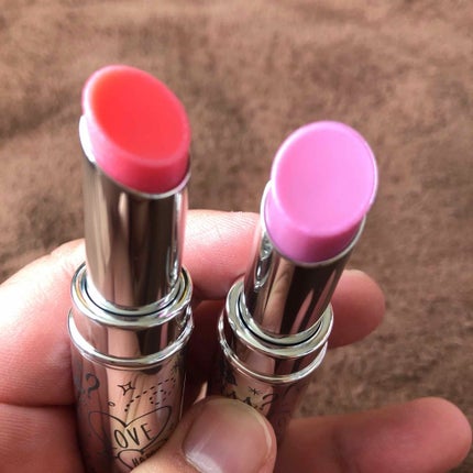 プランパーティントスティック 05 グリッターピンク/リップデコ/リップティントを使ったクチコミ(3枚目)