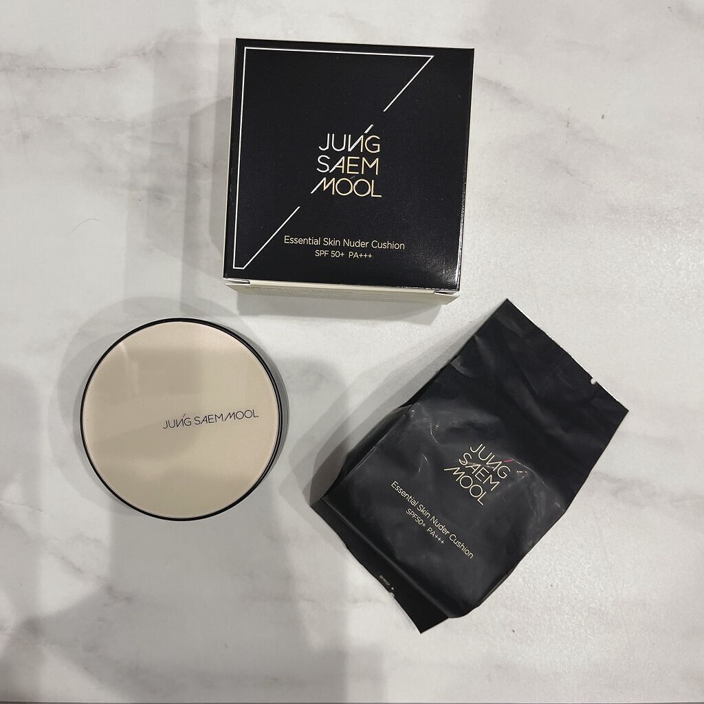 エッセンシャル スキン ヌーダー クッション/JUNG SAEM MOOL/クッションファンデーションを使ったクチコミ(1枚目)