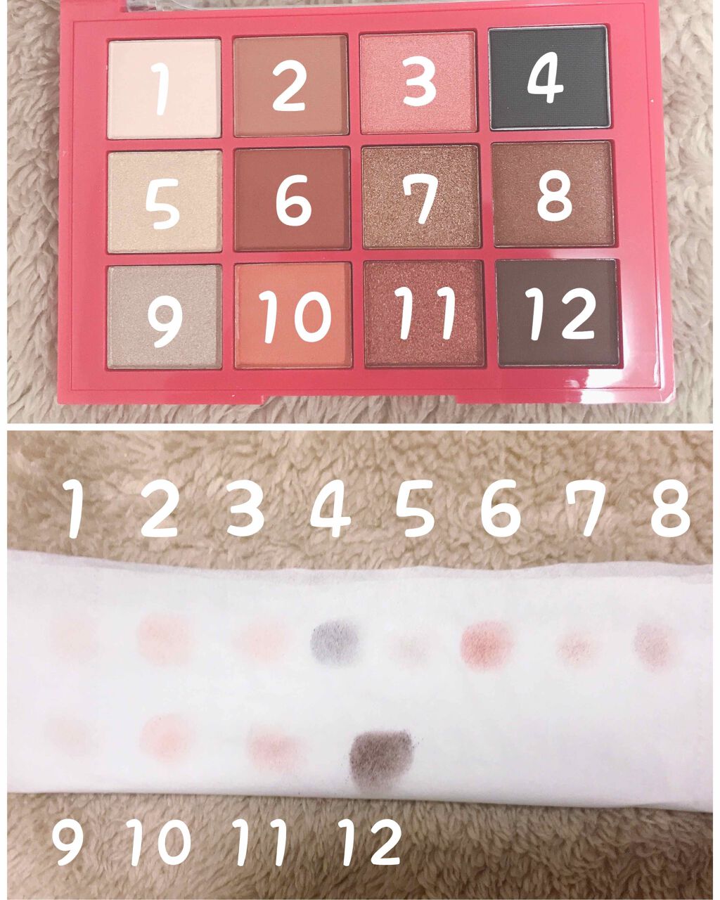 BT21 × VT Cosmetic アイシャドウ パレット/VT/アイシャドウパレットを使ったクチコミ(3枚目)