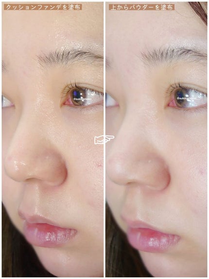 ベアパーフェクト グローイングトランスルーセントパウダー/SRICHAND/ルースパウダーを使ったクチコミ(4枚目)