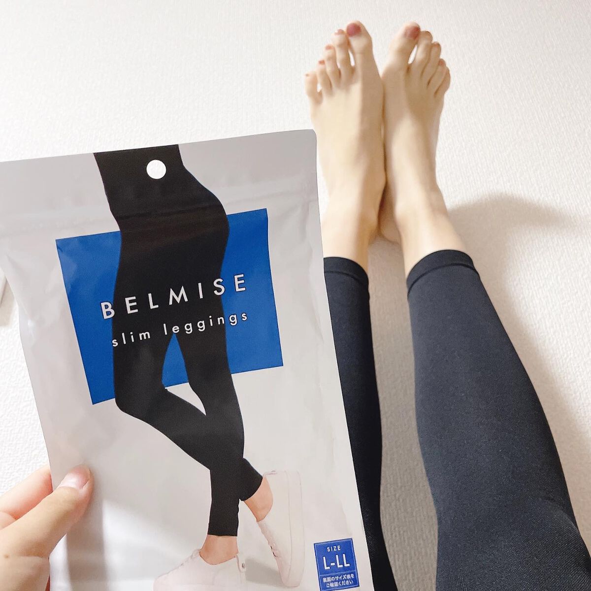 ベルミススリムレギンス/BELMISE/着圧ソックス・レギンスを使ったクチコミ（1枚目）