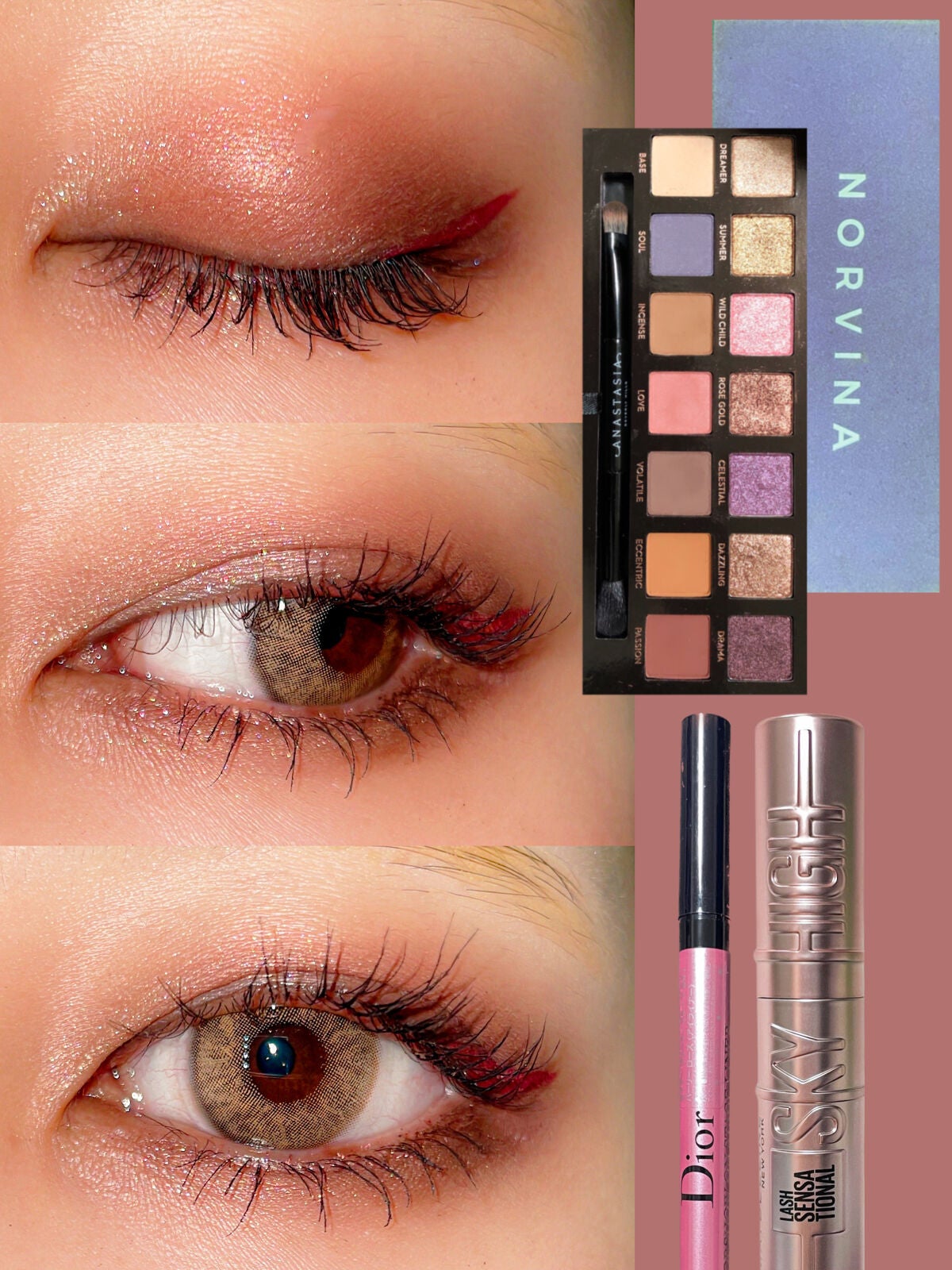 NORVINA/アナスタシア ビバリーヒルズ/アイシャドウパレットを使ったクチコミ(2枚目)