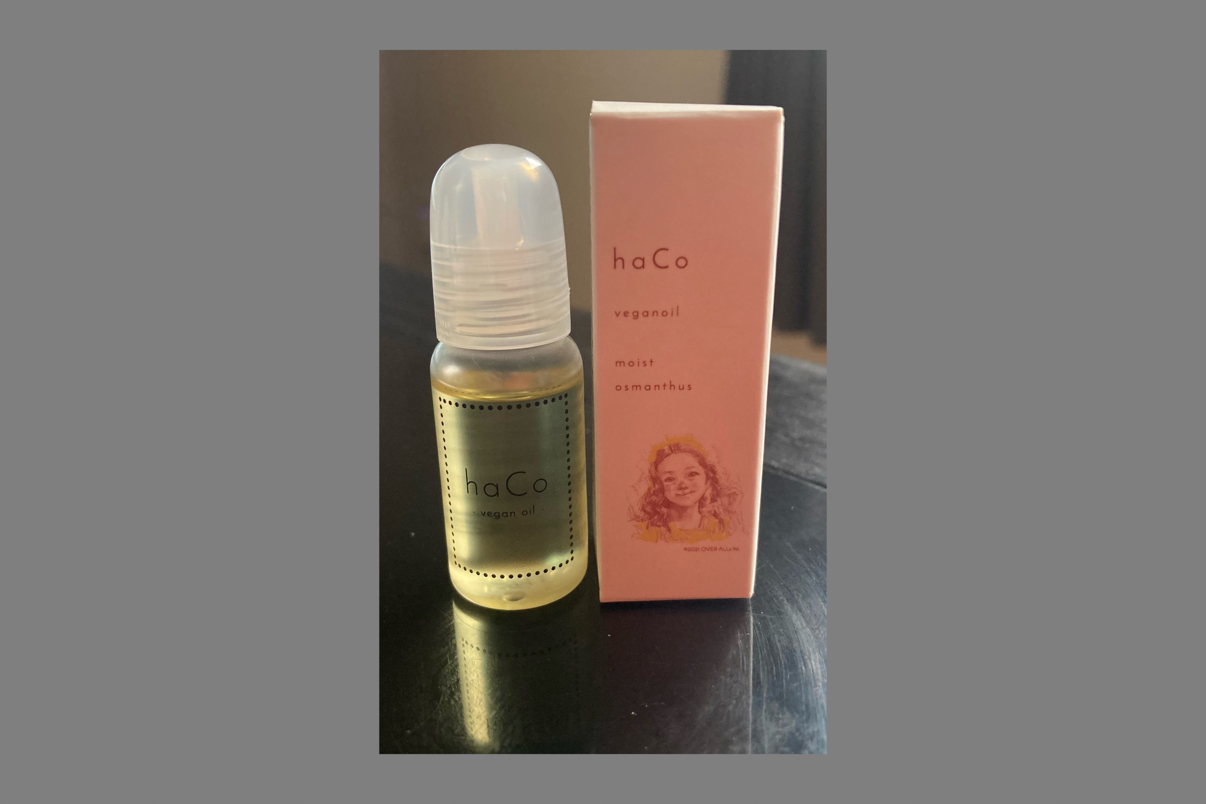 haCoヴィーガンオイルOS 金木犀の香り/haCo /ヘアオイルを使ったクチコミ（1枚目）