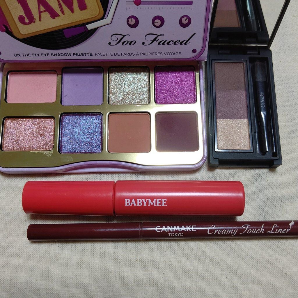 ザッツ マイ ジャム! ミニ アイシャドウ パレット /Too Faced/アイシャドウパレットを使ったクチコミ(1枚目)
