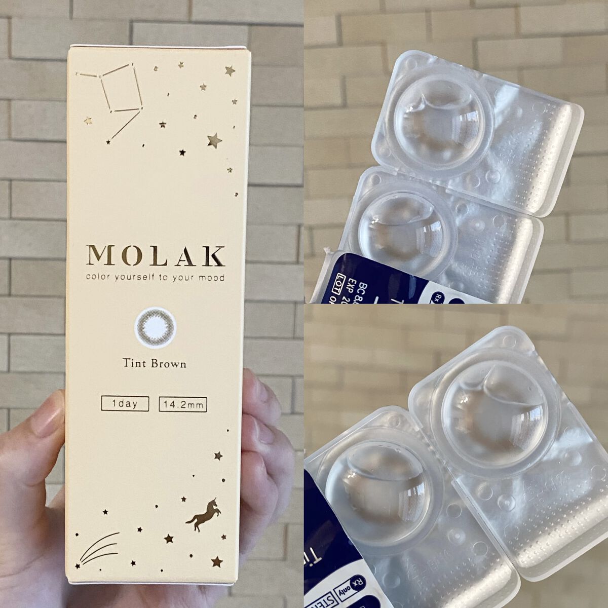 MOLAK 1day/MOLAK/ワンデー（１DAY）カラコンを使ったクチコミ（2枚目）