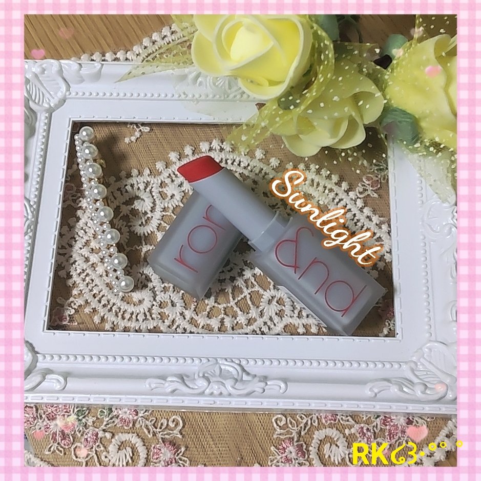 ゼロマットリップスティック 11 サンライト/rom&nd/口紅を使ったクチコミ（1枚目）